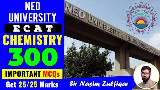 NED 300 Important MCQs Chemistry [upl. by Madlen465]