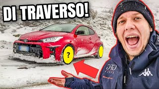 NUOVI CERCHI e DRIFT con la Yaris GR ❄️ [upl. by Alister294]