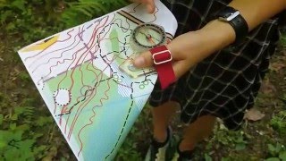 Orienteering Using a Thumb Compass [upl. by Jeritah]