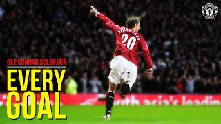 Every Goal  Ole Gunnar Solskjaer  Manchester United [upl. by Asaret]