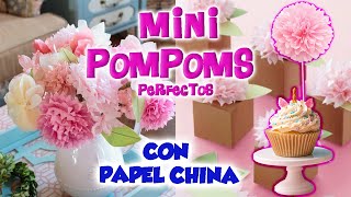 pompones de papel china tamaño mini año 2021 [upl. by Dupin]