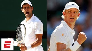 Wimbledon 2018 Highlights Novak Djokovic beats Kevin Anderson in men’s final  ESPN [upl. by Ymot996]