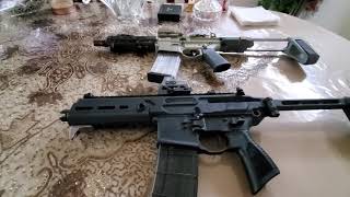 SIG RATTLER 556 VS Q HONEY BADGER [upl. by Eineg]