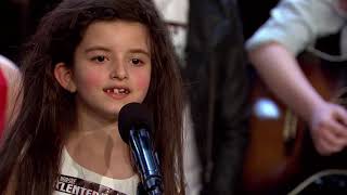 Angelina Jordan performs acapella audition to semi final part 5 [upl. by Baal]