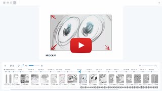 Animatic creation with webbased software KROCKIO Turn your storyboard into an animatic online [upl. by Yllek]