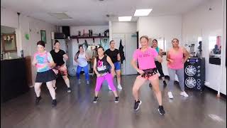 POPURRÍ PURA SABROSURA ZUMBA CON CHIO la sabrosura [upl. by Mavis]