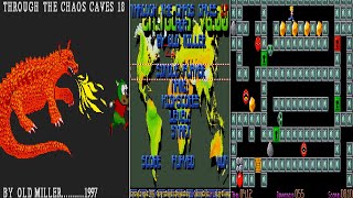 Through The Chaos Caves 18 THOMAS TEARAWAWY Old Miller AMIGA BoulderDash EM052 Boulder Dash EMERALD [upl. by Llenrep]