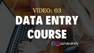 Data Entry Training  Live Work Demo for BEGINNERS [upl. by Odie679]