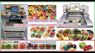 Vegetables packing machine  Vegetable retail packing ideas  Vegetables Packing for Supermarket [upl. by Massimiliano]