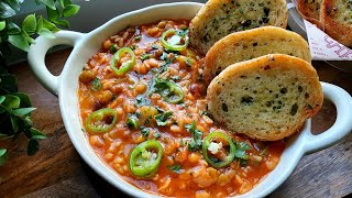 Hearty Grains Soup with Garlic Herb Baguette  Healthy Dinner Recipe by Masumas Culinary [upl. by Yrek]