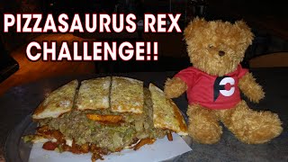 PIZZASAURUS REX CHEESESTEAK SANDWICH CHALLENGE [upl. by Ygiaf]