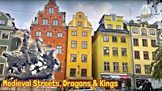 Stockholm Walking Tour  An Old Town Walk Through Gamla Stan [upl. by Nuahsed]