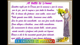 DONNE DONNE  ALTRO CHE BEFANE  ZUCCHERO [upl. by Newmann81]