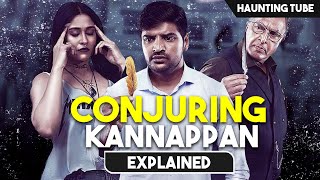 Horror Comedy Conjuring Movie  Connjuring Kannappan Explained in Hindi  Haunting Tube [upl. by Nirel]