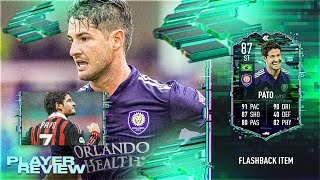 87 FLASHBACK PATO PLAYER REVIEW  FIFA 22 Ultimate Team [upl. by Lehcear892]