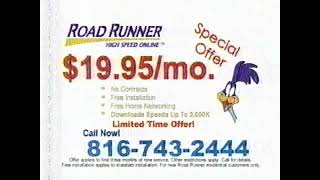 Road Runner High Speed Online Retro television commercial circa 2004 [upl. by Tellford]