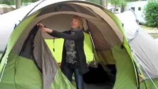 Ecofriendly camping  Quechua pop up tent [upl. by Siger]