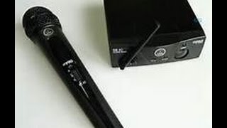 AKG WMS 40 Mini Vocal Set Wireless Microphone System Review [upl. by Yrffoeg]