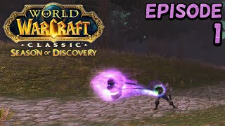 Let’s Play WoW Classic Season of Discovery  Undead Warlock Part 1  Relaxing Gameplay [upl. by Lesser]