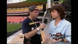 Rolling Stones ROCKS OFF rehearsal  Mick interview from ‘Stones Tour ’94 Final Rehearsal’ US TV 94 [upl. by Aylatan]