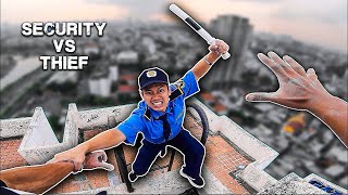 Vietnam Security Parkour vs Thief [upl. by Yolande]