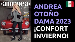 🥾 CATÁLOGO ANDREA CONFORT DAMA OTOÑO INVIERNO 2023 Enero 2024 ✅ [upl. by Nivets405]