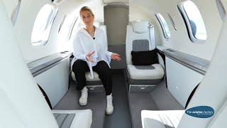 HondaJet Private Jet Tour  The Aviation Factory [upl. by Amaras]