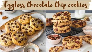 Eggless Chocolate Chip Cookies  The Only Cookie Recipe you Need  Bake With Shivesh [upl. by Engapmahc]