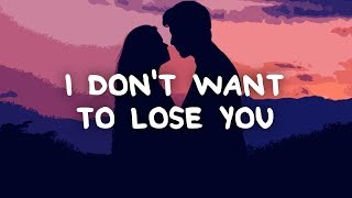 Luca Fogale  I Dont Want to Lose You Lyrics [upl. by Ledah]