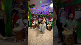 BOMVIBES en el Iman en Piñones Loiza Puerto Rico 🇵🇷 bombapuertorriqueña dance culture baile [upl. by Oznole]