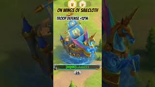 ON Wings of Sailclothriseofkingdoms shortvideo mobilegame mmorpg skin p2w new [upl. by Anastasius]