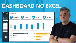 Dashboard no Excel com Tabela Dinâmica e Segmentação de Dados filtros [upl. by Delilah814]