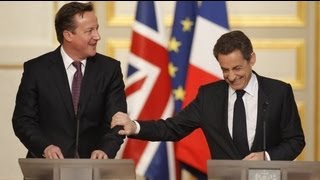 Sarkozy and Cameron revive entente cordiale [upl. by Axia450]