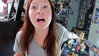 Raging Heel Wife Destroys WWE Figure Collection Display [upl. by Adnuahsor]