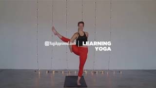 How to Practice Bird of Paradise  LEARNING YOGA [upl. by Rodger]