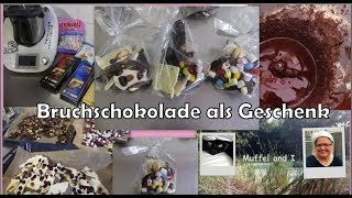 verfeinerte Bruchschokolade 3 Schokoladensorten als Geschenkidee [upl. by Nalepka639]