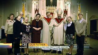 CBS This Morning  Vatican rule allows some priests to marry [upl. by Epoh558]