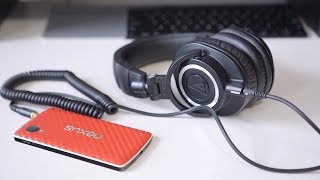 Audio Technica ATHM50X Review [upl. by Narret]