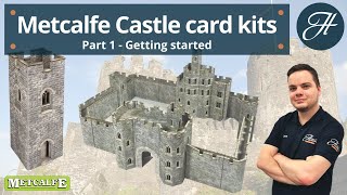 Metcalfe Models castle kits Part 1  Getting started [upl. by Anilram]