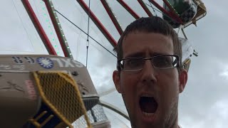 rare Skydiver flat ride at Bluegrass Fair Kissell Entertainment June 9th 2019 [upl. by Pfosi261]