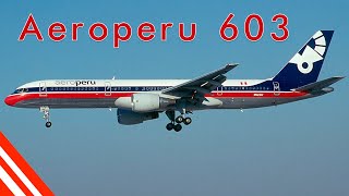 Hechos Vuelo 603 de Aeroperu [upl. by Allimac]