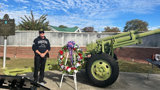 Veterans Day Ceremony Honoring All Who Served at Grovetown Veterans Park ♥️🤍💙🇺🇸🪖🎖 [upl. by Valry]