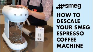 How To Descale a Smeg Espresso Coffee Machine [upl. by London]