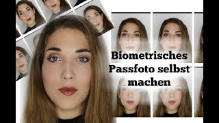 Gut aussehen auf biometrischem Passfoto📷 [upl. by Yggep]