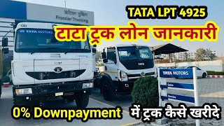 Tata Lpt 4925 Full Loan Finance Details Downpayment Interest Rates and Servings Cost [upl. by Nosa184]