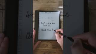 Note Air 2 Plus Writing Demo [upl. by Calvo]