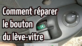 Comment changer le bouton du lève vitre électrique dune voiture ou tout autre type de Véhicule [upl. by Anner]