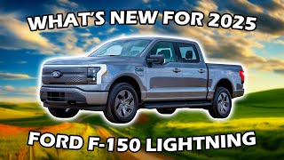 Ultimate Guide to the Changes on the 2025 Ford F150 Lightning [upl. by Adnilemre]