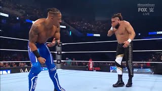 FULL MATCH  ANDRADE VS CARMELO HAYES  WWE SMACKDOWN [upl. by Aneled]