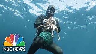 South Koreas Amazing Mermaids Keep Alive A CenturiesOld Tradition  NBC News [upl. by Eehc]